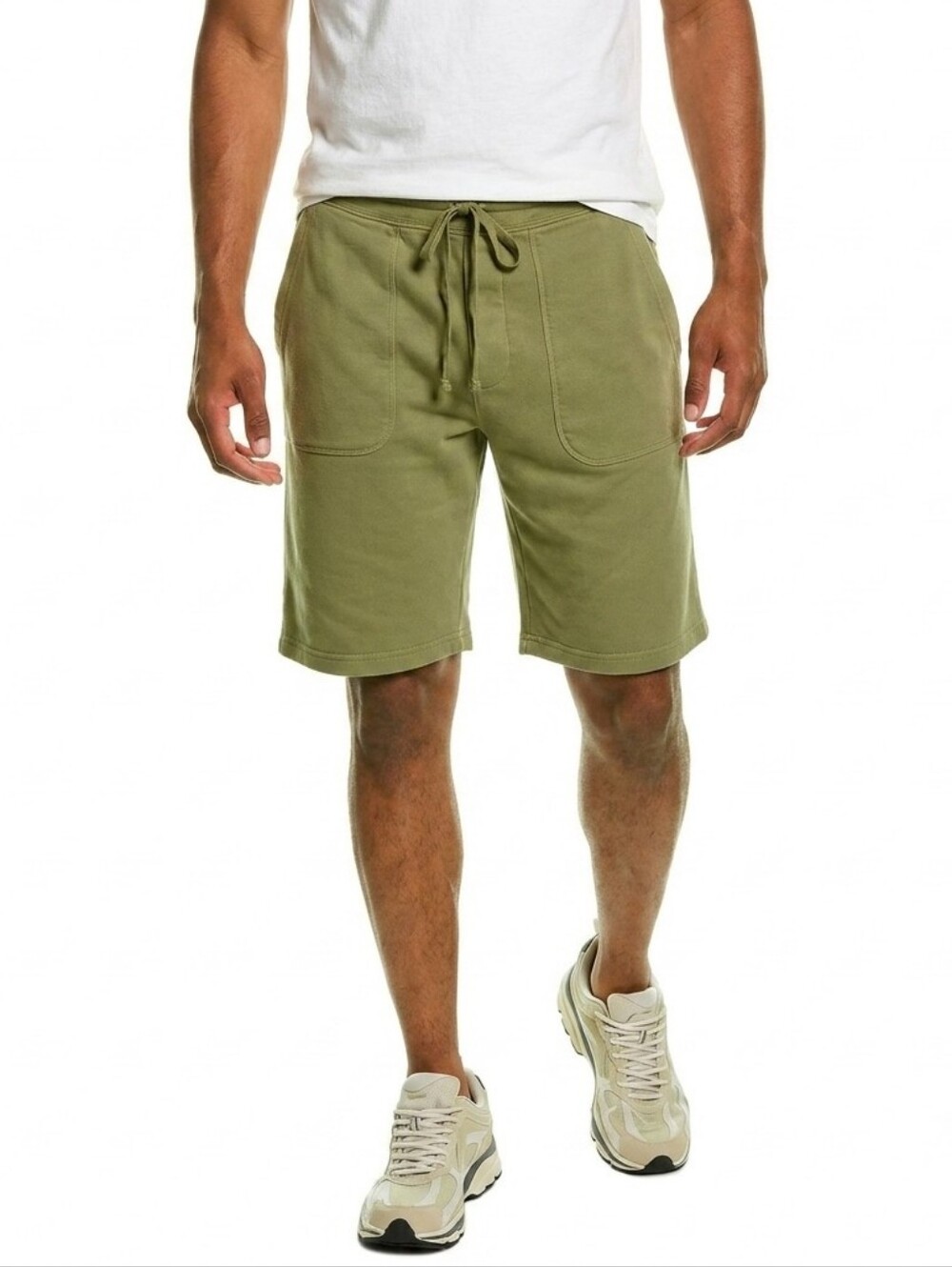 Nwt Vince Olive Green French Terry Cloth Sweat Shorts